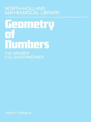 cover image of Geometry of Numbers